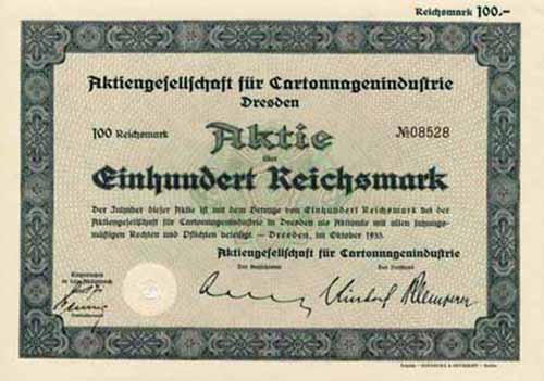 AG für Cartonnagenindustrie