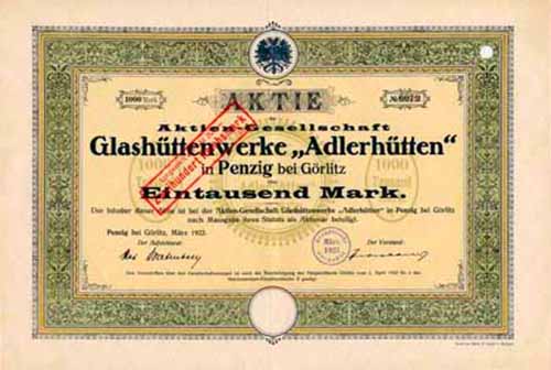 AG Glashttenwerke 