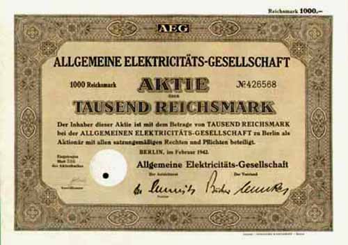 Allgemeine Elektricitts-Gesellschaft