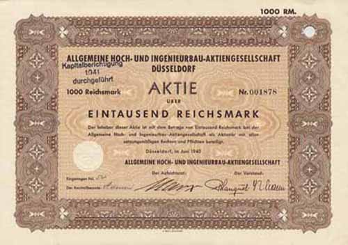 Allgemeine Hoch- und Ingenieurbau-AG