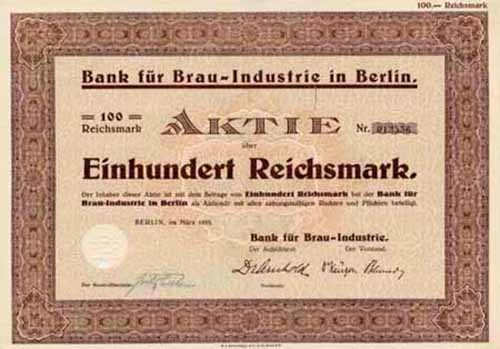 Bank fr Brau-Industrie