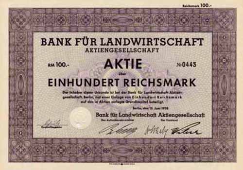 Bank fr Landwirtschaft