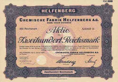 Chemische Fabrik Helfenberg vorm. Eugen Dieterich