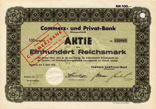 Commerz- und Privat-Bank