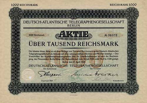 Deutsch-Atlantische Telegraphengesellschaft