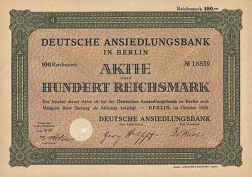 Deutsche Ansiedlungsbank