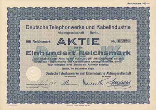 Deutsche Telephonwerke und Kabelindustrie