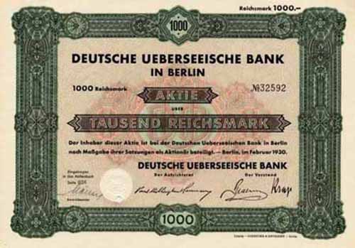 Deutsche berseeische Bank