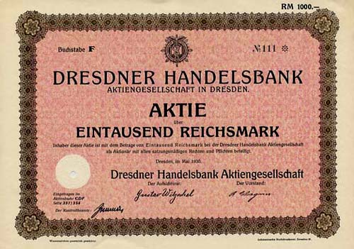 Dresdner Handelsbank