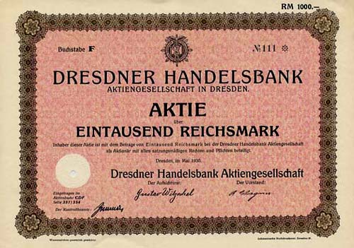 Dresdner Handelsbank