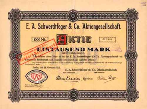E. A. Schwerdtfeger & Co.