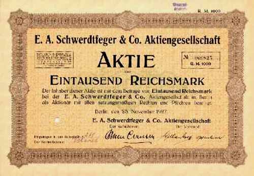 E. A. Schwerdtfeger & Co.