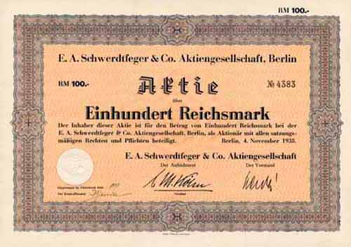 E. A. Schwerdtfeger & Co.