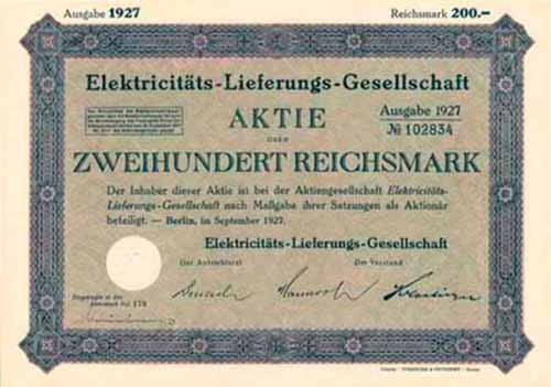 Elektricitts-Lieferungs-Gesellschaft