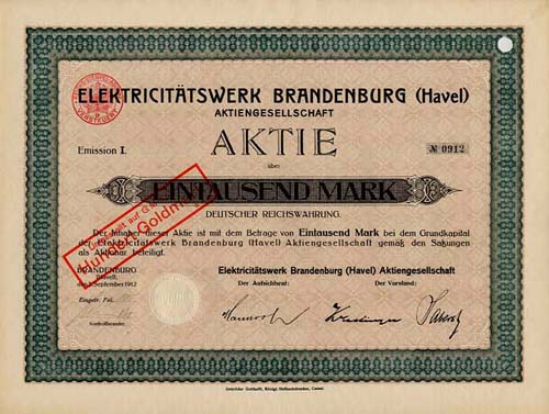 Elektricittswerk Brandenburg (Havel)