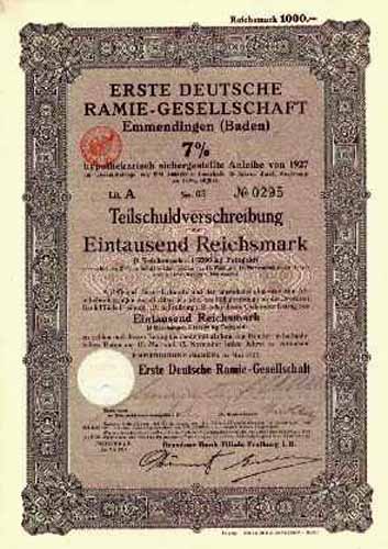 Erste Deutsche Ramie-Gesellschaft