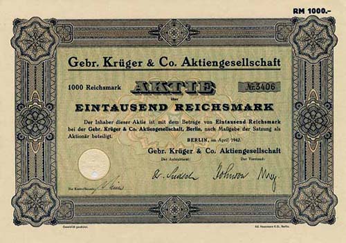 Gebr. Krüger & Co.