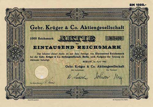 Gebr. Krger & Co.