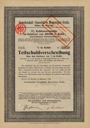 Gewerkschaft Consolidirte Wenceslaus Grube