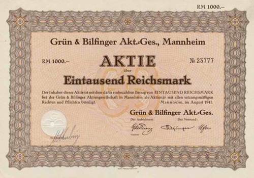 Grn & Bilfinger