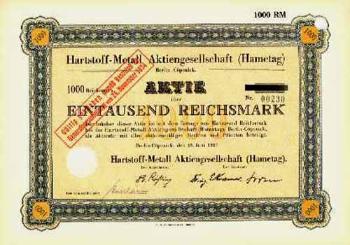 Hartstoff-Metall (Hametag)