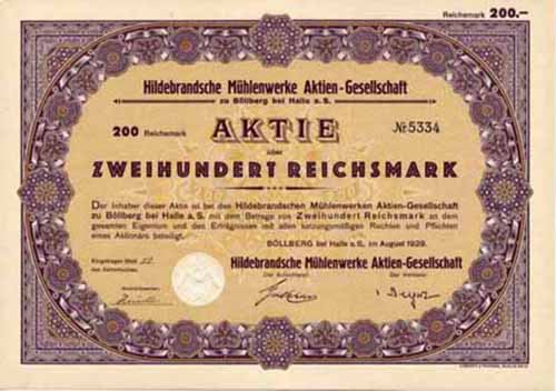 Hildebrandsche Mhlenwerke