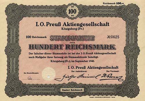 I. O. Preuß
