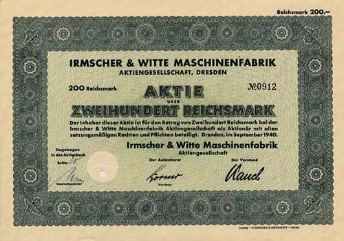 Irmscher & Witte Maschinenfabrik