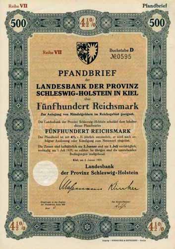 Landesbank der Provinz Schleswig-Holstein