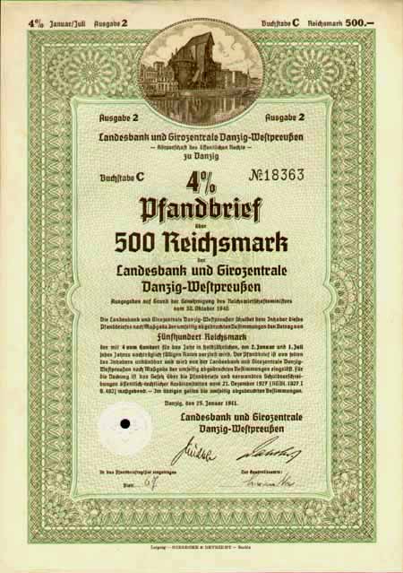 Landesbank und Girozentrale Danzig-Westpreußen