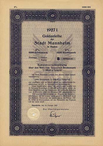 Stadt Mannheim