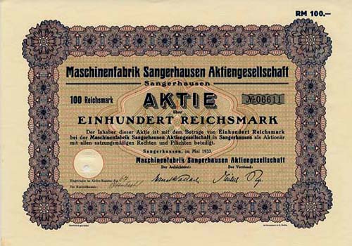 Maschinenfabrik Sangerhausen