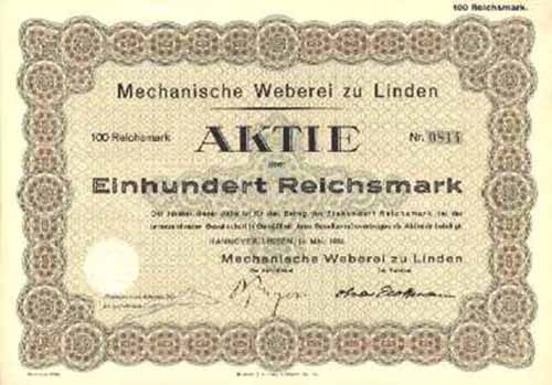 Mechanische Weberei zu Linden