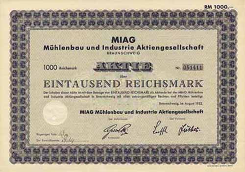 MIAG Mühlenbau und Industrie
