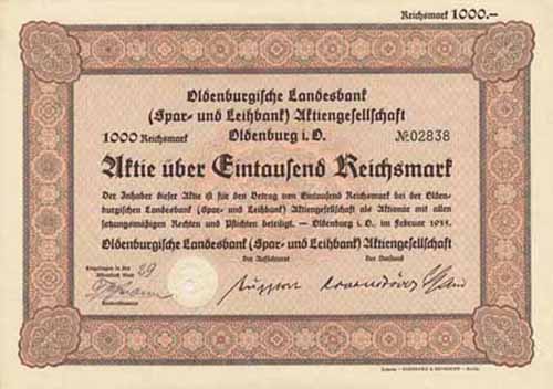 Oldenburgische Landesbank (Spar- und Leihbank)