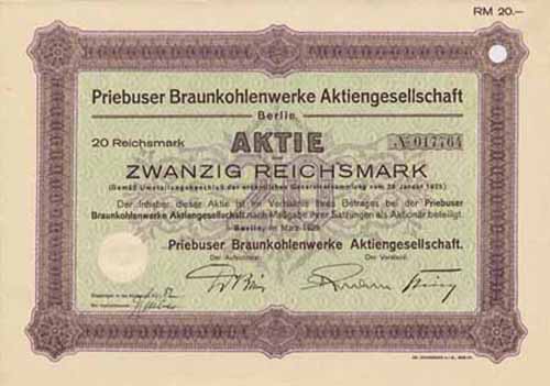 Priebuser Braunkohlenwerke