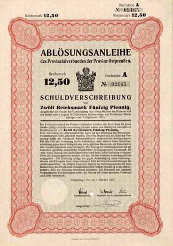 Provinzialverband der Provinz Ostpreussen