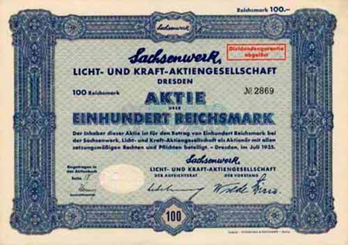 Sachsenwerk, Licht- und Kraft-AG