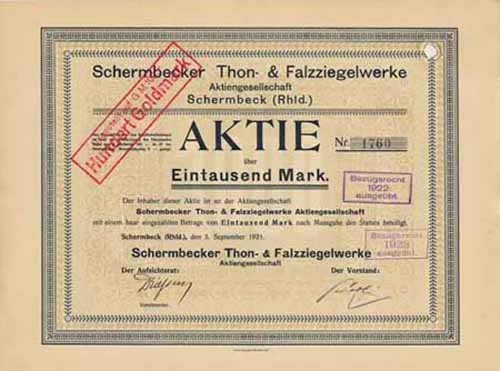 Schermbecker Thon- & Falzziegelwerke