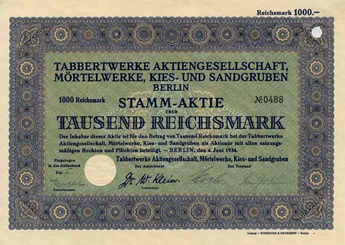 Tabbertwerke, Mrtelwerke, Kies- und Sandgruben