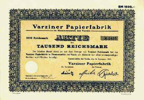 Varziner Papierfabrik