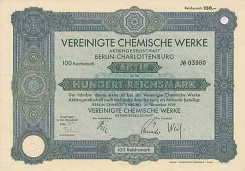 Vereinigte Chemische Werke