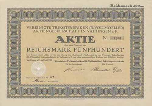 Vereinigte Trikotfabriken (R. Vollmoeller)