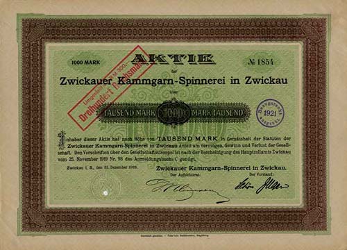 Zwickauer Kammgarn-Spinnerei