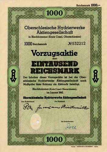 Oberschlesische Hydrierwerke