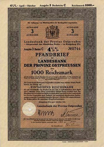 Landesbank der Provinz Ostpreußen