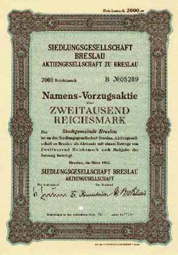 Siedlungsgesellschaft Breslau