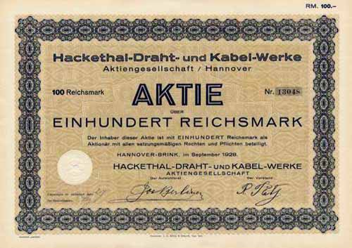 Hackethal-Draht- und Kabel-Werke