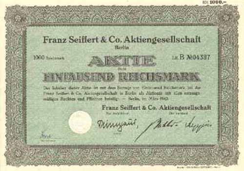 Franz Seiffert & Co.