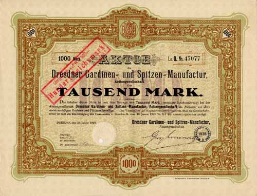 Dresdner Gardinen- und Spitzen-Manufactur